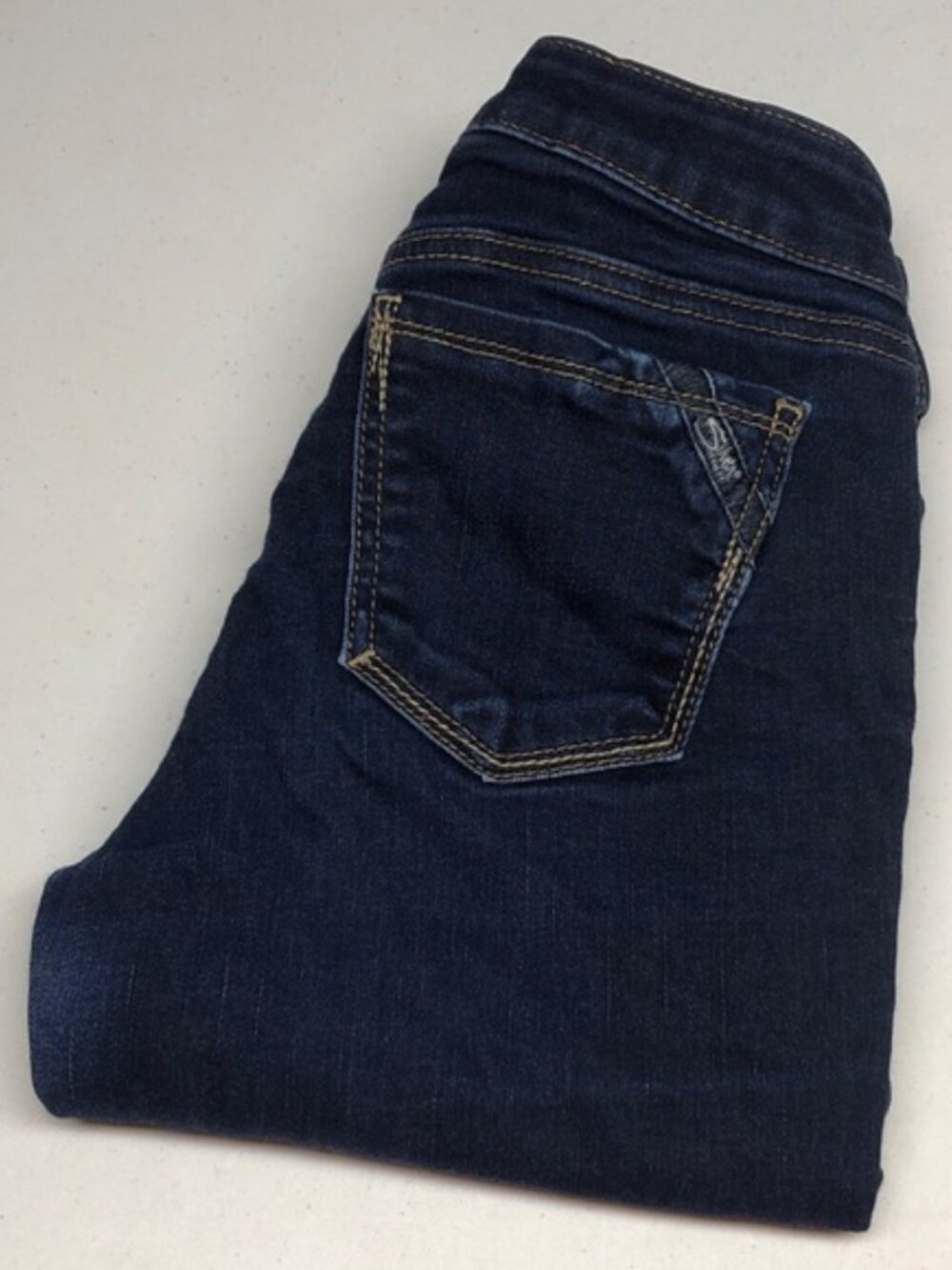 SILVER AIKO SUPER SKINNY JEANS 25x29 ⭐️